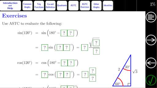 Trig Tutorial 1 скриншот 8