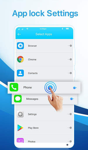 Lockdown - AppLock, Fingerprint & Vault 3 تصوير الشاشة