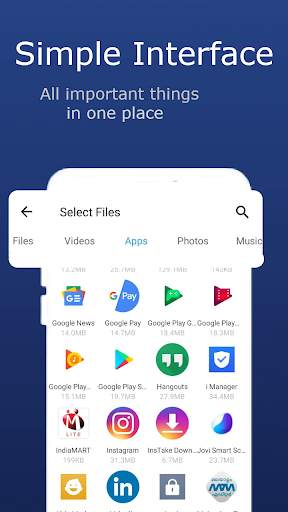 VShare - India - Share Files & Transfer App screenshot 4