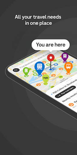 Public Transport Victoria app screenshot 1