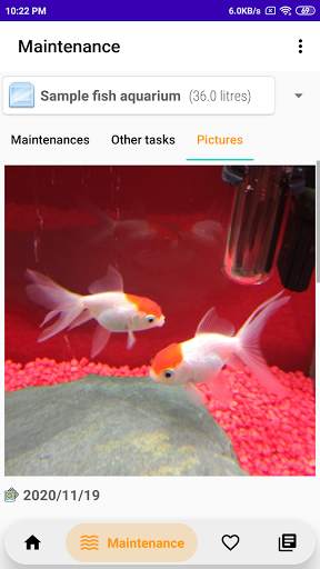 MyAquarium Fish tank manager screenshot 6