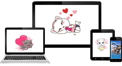 Wallpaper Tom Love Anggela And Friend скриншот 1