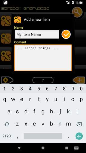 SafeBox password manager free скриншот 2