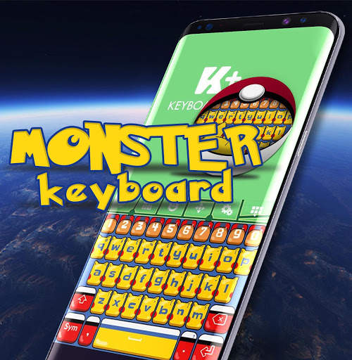 Monster Keyboard Theme स्क्रीनशॉट 6