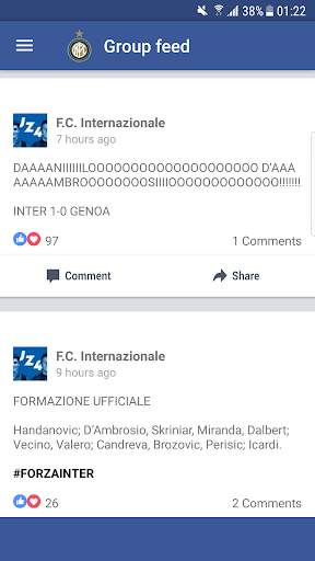 Football Wrapper for Facebook screenshot 3