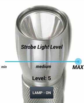 Strobe Light Lamp Flashlight screenshot 2