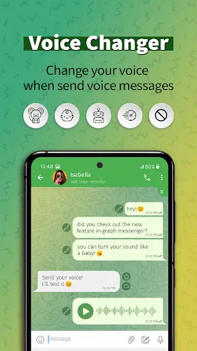 Graph Messenger 3 تصوير الشاشة