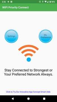 WiFi Priority Connect screenshot 1