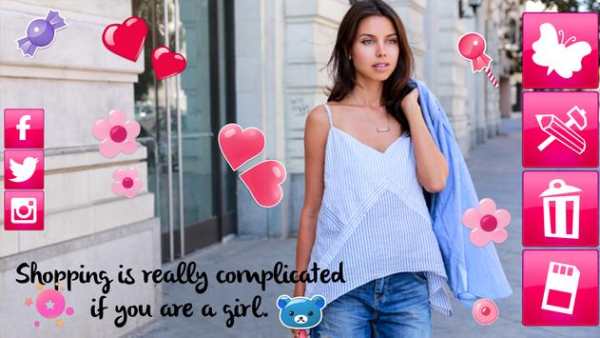 Cute Girl Stickers Photo Booth screenshot 6