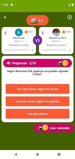 El Master de la Biblia Trivia screenshot 3