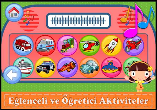 Çocuklar Öğreniyor Renkler-Sayılar-Şekiller Türkçe screenshot 5