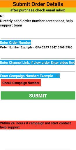 Support Channel-Get Subscriber screenshot 4