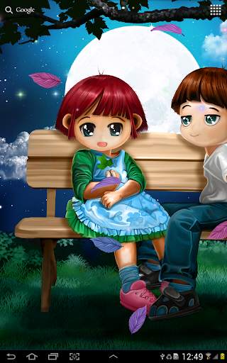 Romantic Live Wallpaper screenshot 5