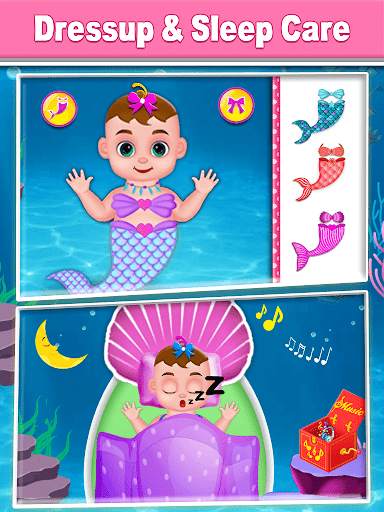 Pragnant Mermaid Care Newborn  screenshot 7