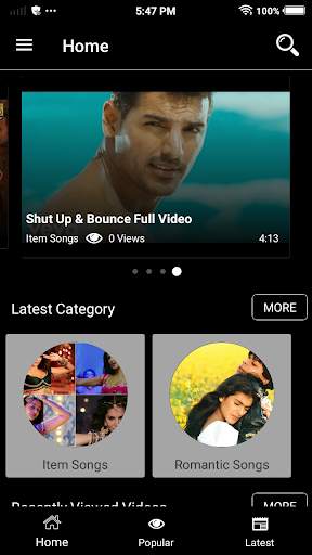 Bollywood Video Songs - Bollywood Songs screenshot 1