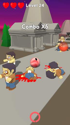Zombie Bowling 3D screenshot 3