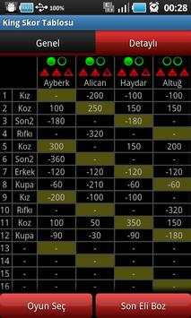 King Skor Tablosu screenshot 2