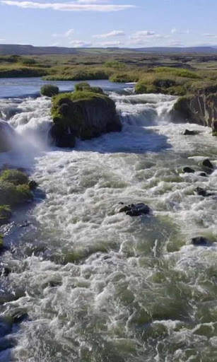 Panorama with waterfall screenshot 2