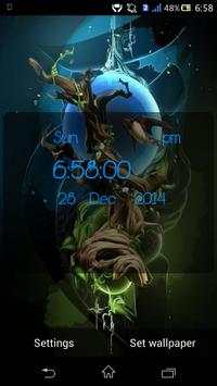 4D Clock Live Wallpaper screenshot 2