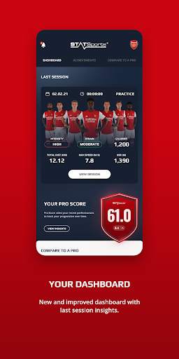 STATSports Arsenal FC Edition screenshot 2