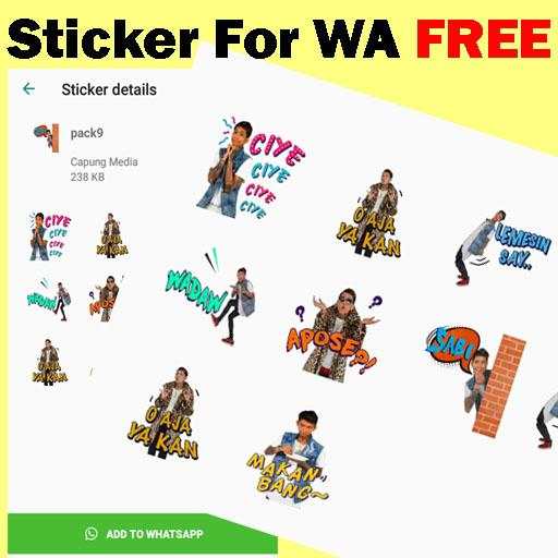 Sticker WA Funny Youtuber 2020 screenshot 3