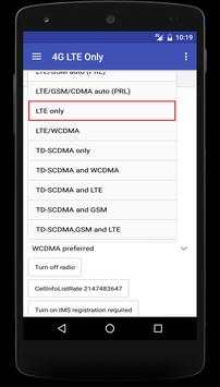 4G LTE Only скриншот 3