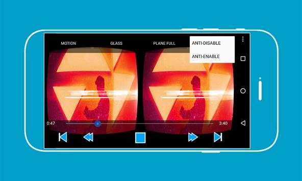 VR-MX Video Player Glass Edi screenshot 1