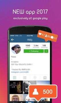 👑Insta-King ! Get Free Likes & Followers Prank screenshot 2