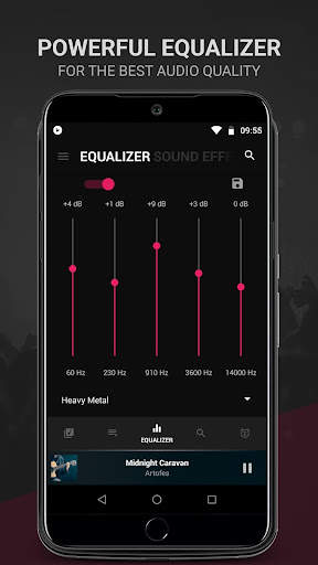 BlackPlayer Music Player screenshot 7