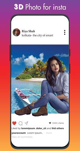 3d Live Photo Post Maker screenshot 3
