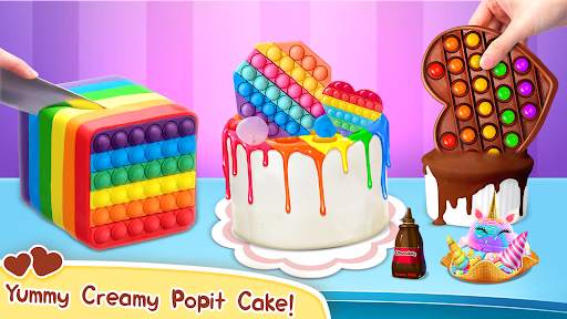 Pop it Chocolate Cake Maker screenshot 5
