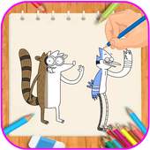 How To Draw : regular show 1.0