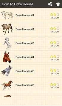 How To Draw Horses screenshot 2