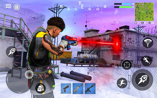 Squad Nite Fire Battle Royale screenshot 1