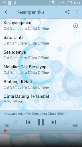 Kesayanganku Ost Samudra Cinta Offline screenshot 5