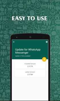 Update for WhatsApp Messenger screenshot 1