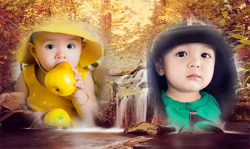 Beautiful Garden Double Photo Frame Application 15 تصوير الشاشة