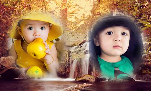 Beautiful Garden Double Photo Frame Application screenshot 15