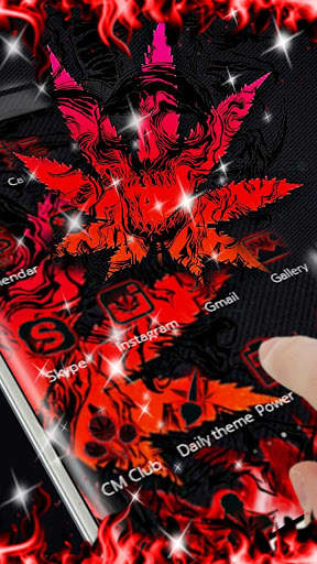 Skull Weed Theme screenshot 7
