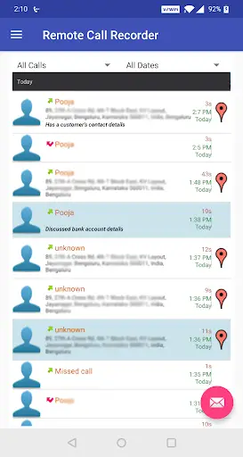 Call Recorder & Backup (works even on Android 10 ) screenshot 1