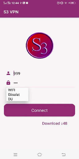 S3VPN screenshot 1