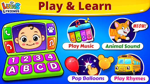Baby Games: Piano & Baby Phone screenshot 1