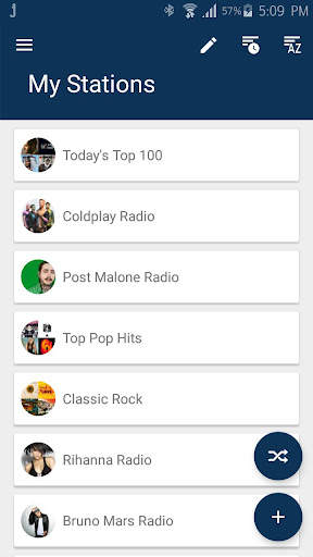 Jango Radio screenshot 2