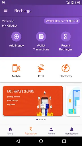 Get My Kirana - Online Grocery Shopping & Recharge screenshot 7