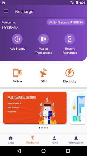 Get My Kirana - Online Grocery Shopping & Recharge screenshot 7