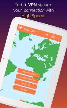 Turbo Fast VPN - Free Unlimited VPN screenshot 4