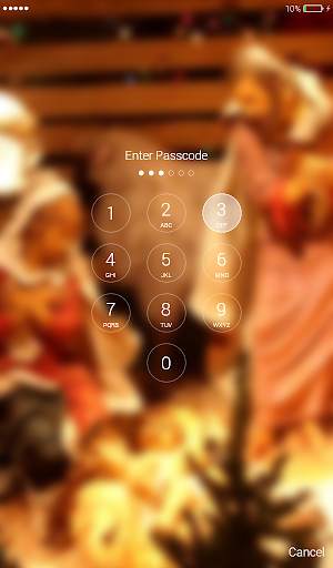 Birth of Jesus Lock Screen 6 تصوير الشاشة