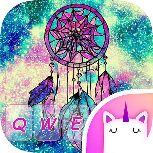 Magic Dreamcatcher Keyboard Theme for Girls 1.0