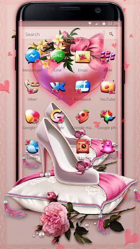 Salmon Pearl Sandal Theme screenshot 2
