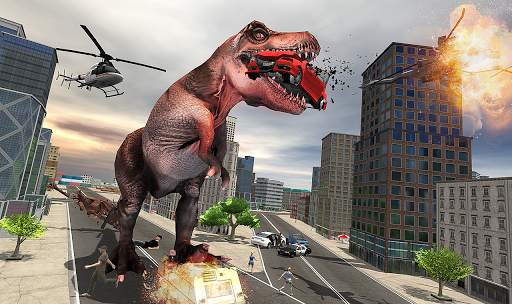 Monster Dino Vs King Kong-City Rampage Simulator screenshot 4